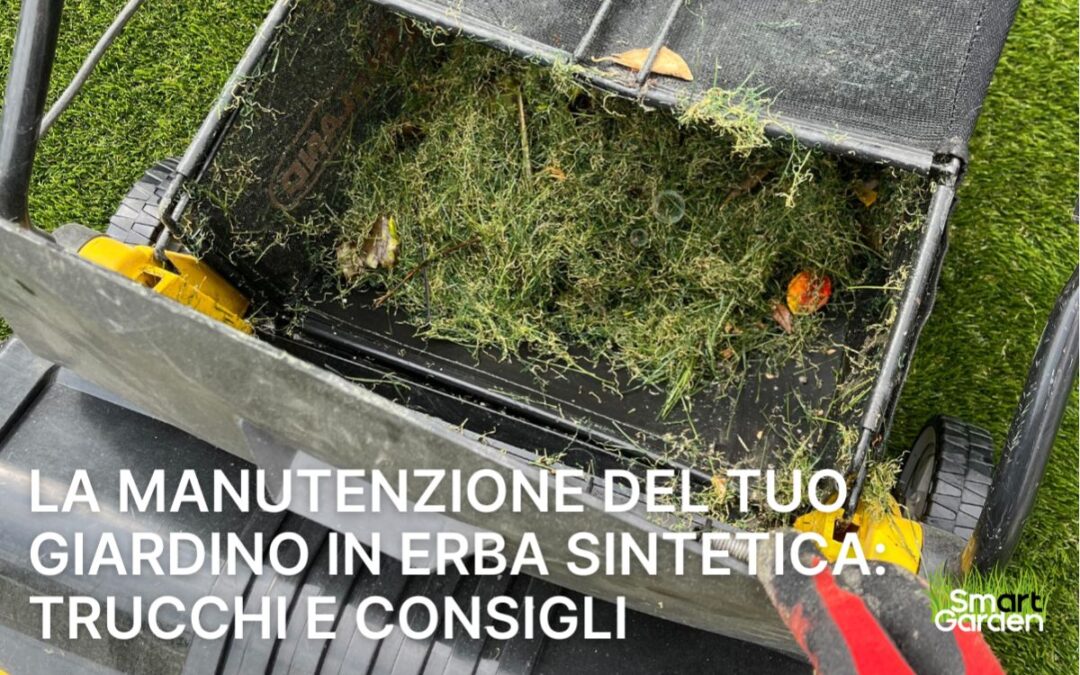 Manutenzione giardini erba sintetica, trucchi e consigli
